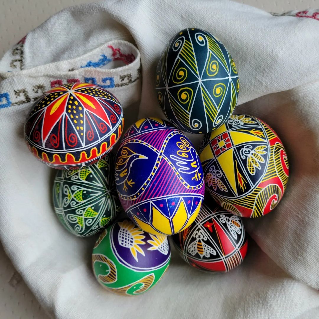 This year’s pysanky (so far)