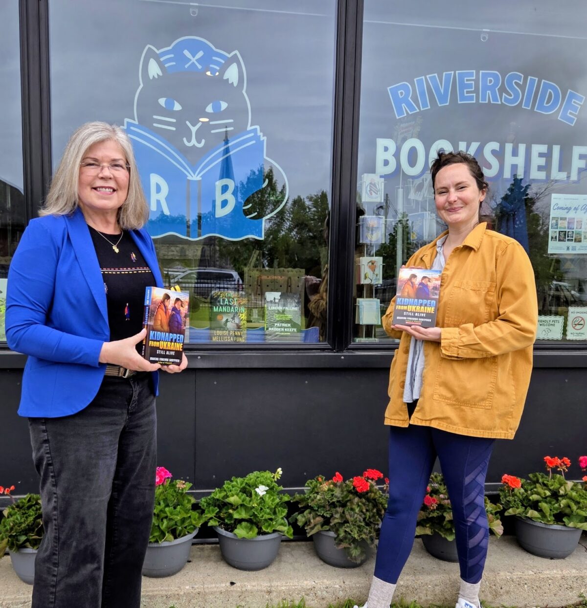 Riverside Books and Still Alive – Marsha Forchuk Skrypuch